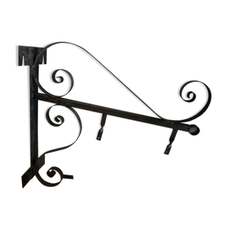 Wrought iron sign