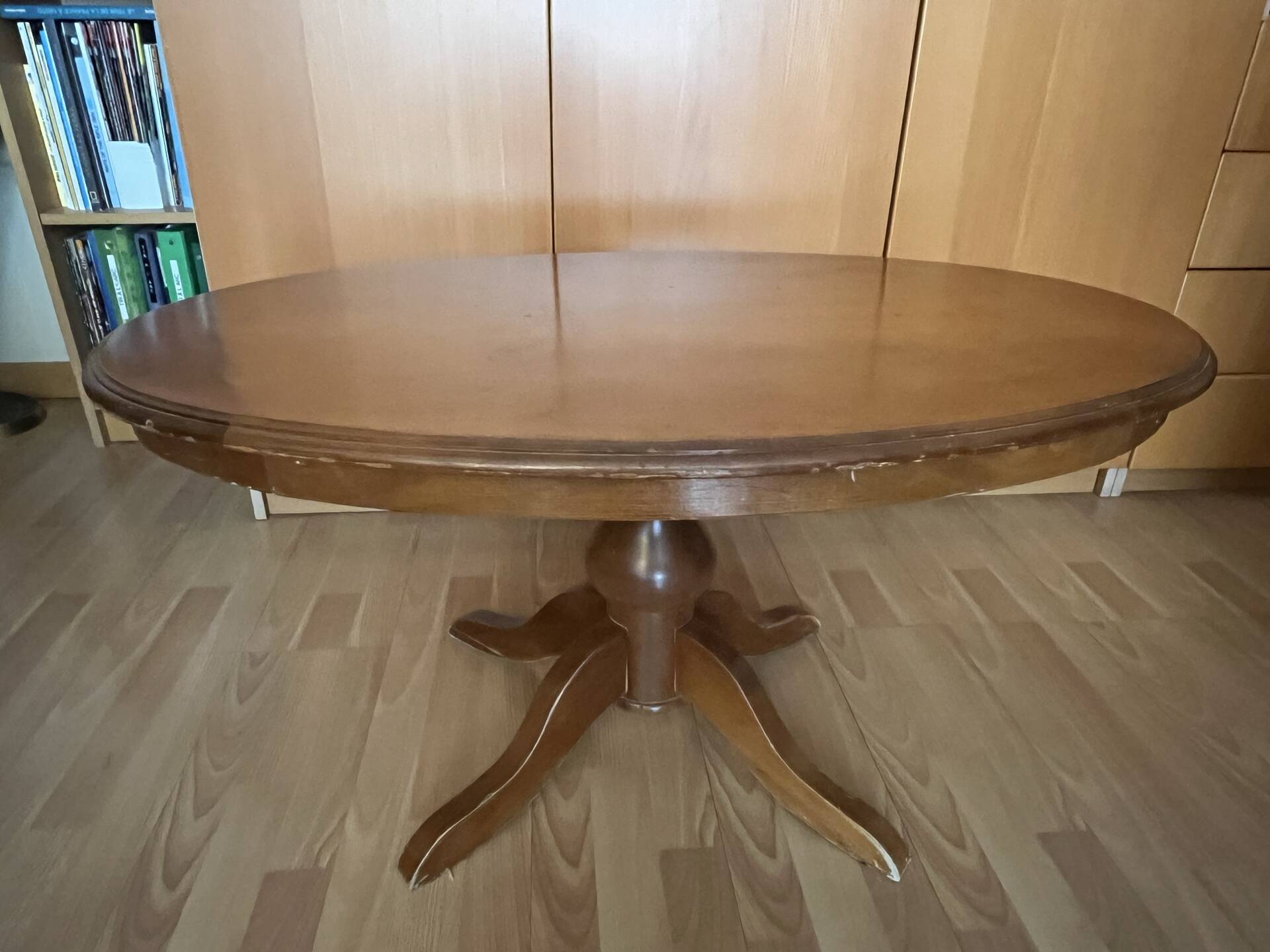 BROWN COFFEE TABLE