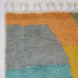 Handmade wool Berber rug 274 X 200 CM