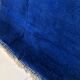 Moroccan Berber carpet beni Ouarain intense blue uni 2.94x2.07m