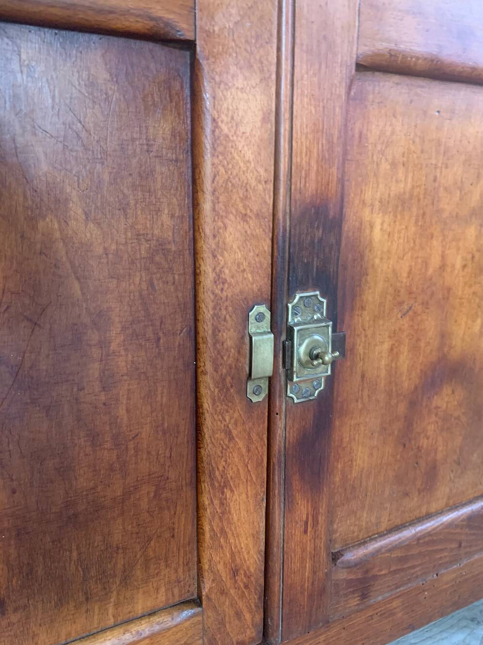 Vintage wooden Parisian sideboard