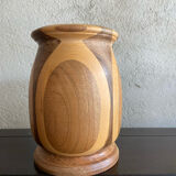 Wooden vase 70s