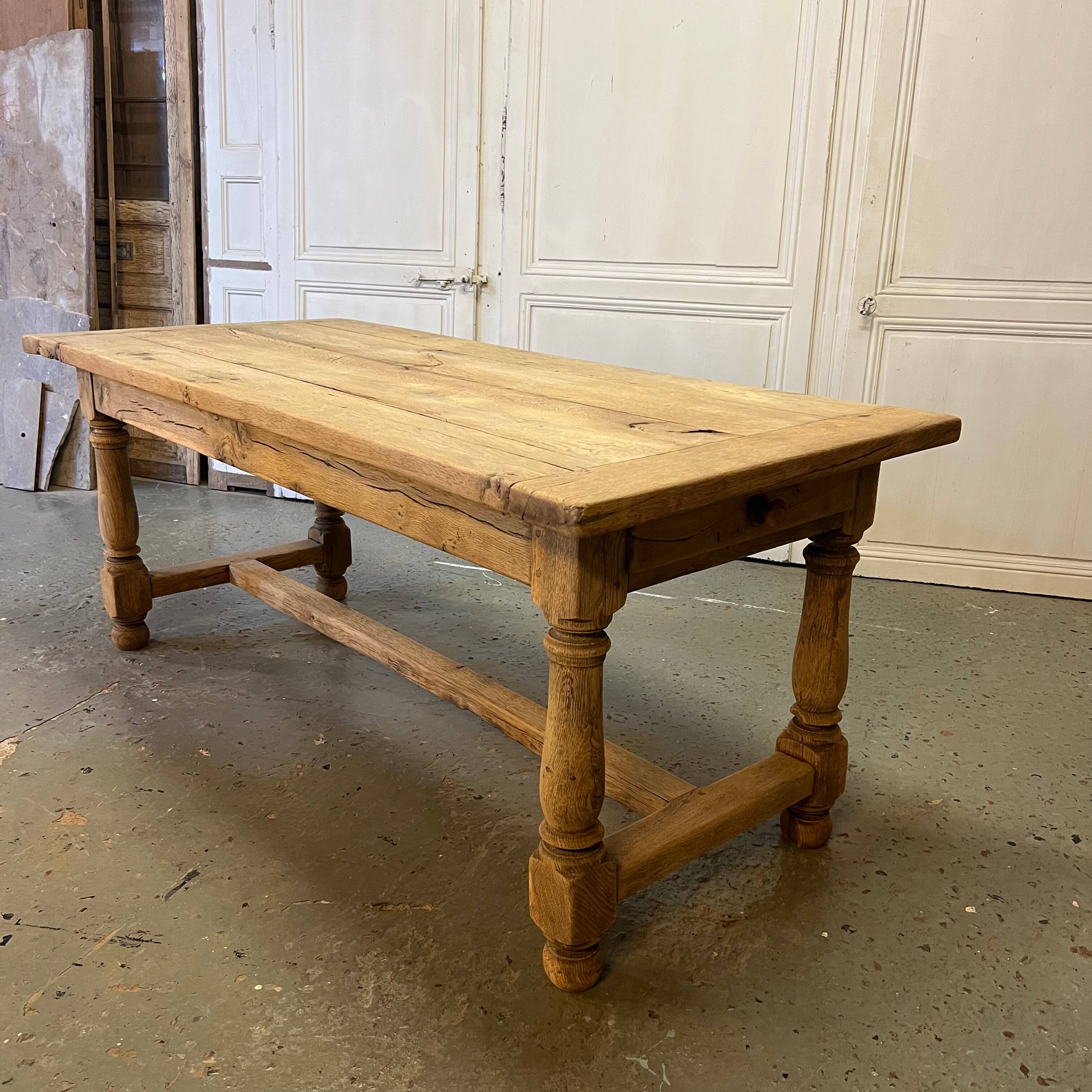 19th-century farmhouse table