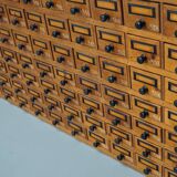 Dutch Industrial Pine Apothecary / Workshop Cabinet, circa 1930s