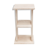 A Mid Century Italian Travertine Book Shelf