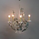 Lustre en métal. ancien. 5 bras