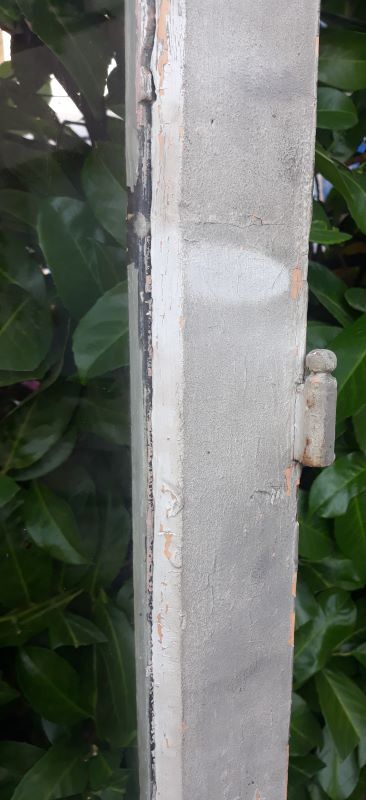 Old glass door 78.5x220.8cm