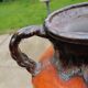 Large stoneware amphora jug vase 1960