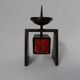 Bougeoir vintage en bronze 1960