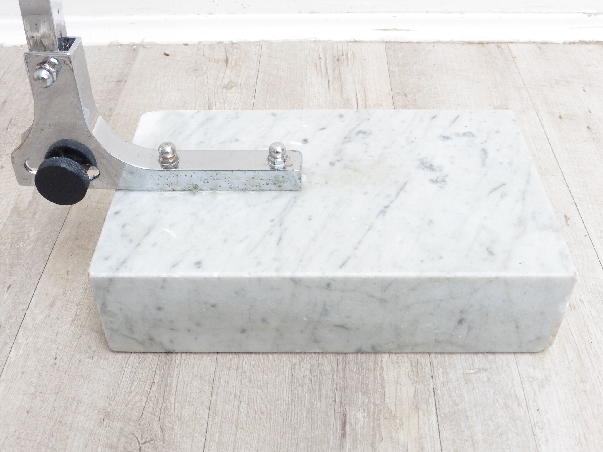 Arcos floor lamp 70s marble base