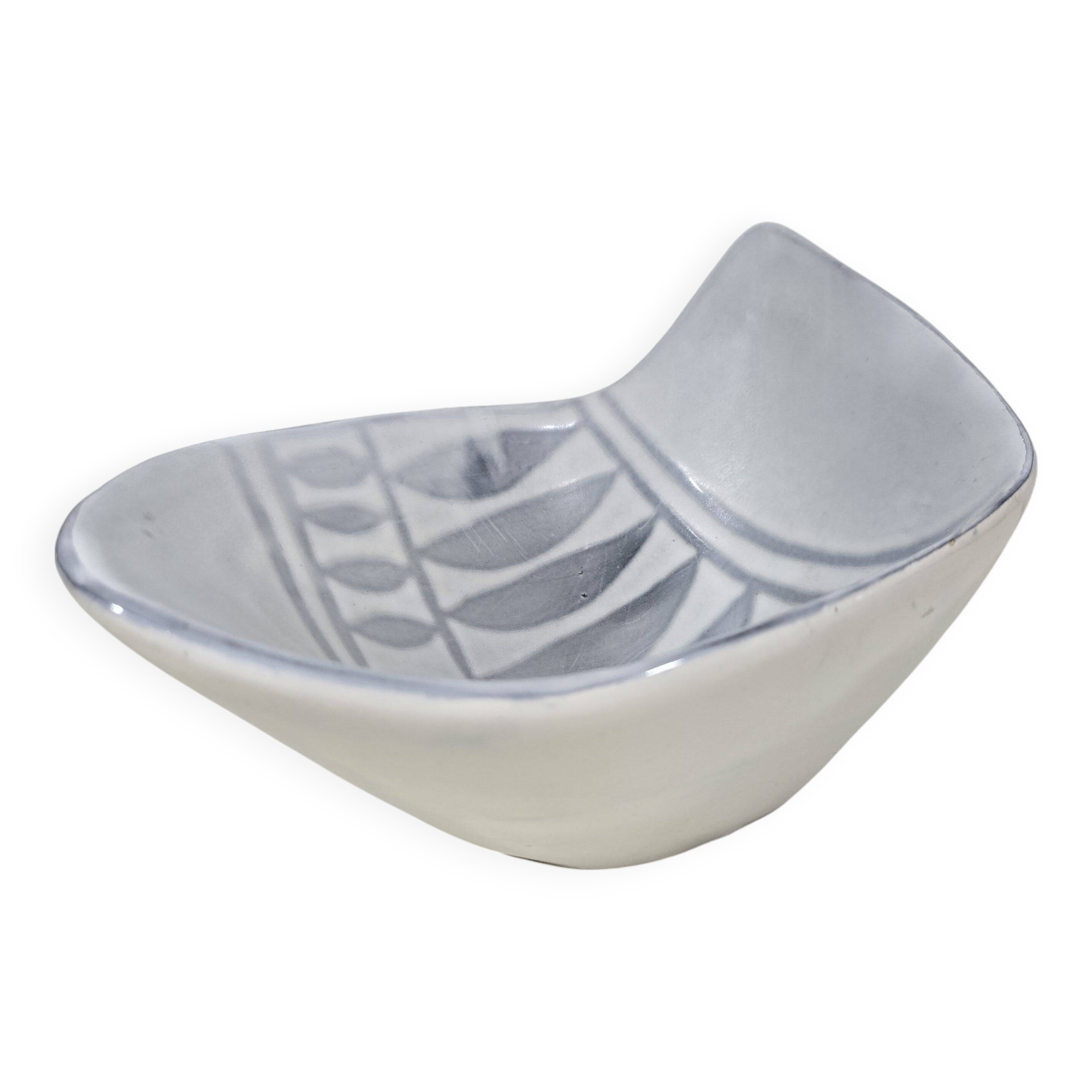 Roger Capron gray shuttle cup