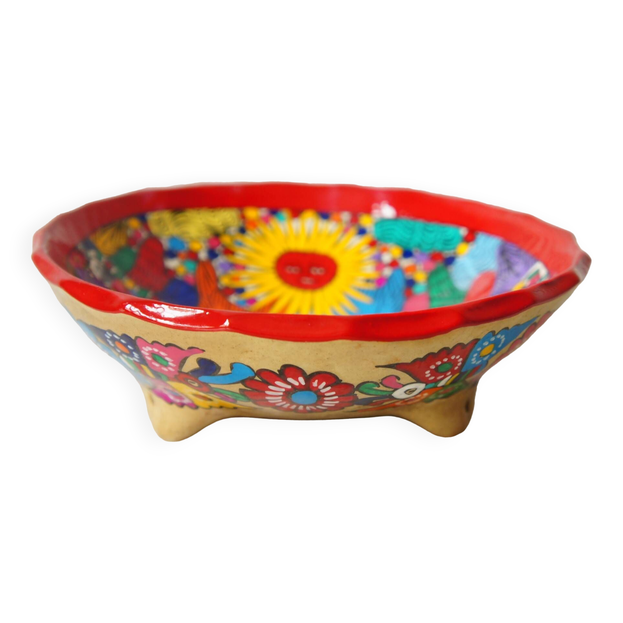 Tripod empty pocket cup "Mexico"