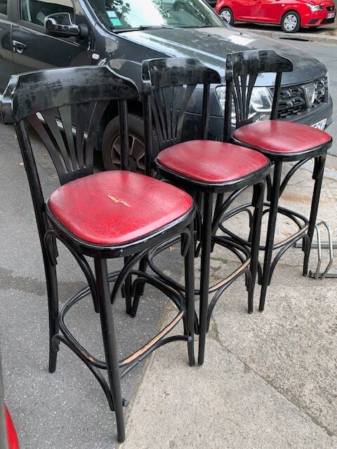 Vintage high stool