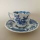 Ridgway "Windsor" English mocha cups blue