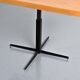 Table rise and fall for the Arcs, by Charlotte Perriand circa 1975