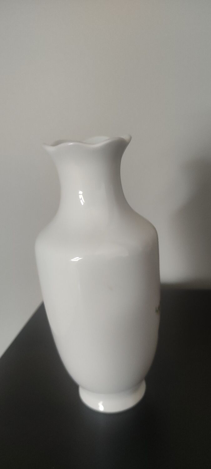 Limoges porcelain vase