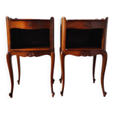 Pair of Louis XV style bedside tables