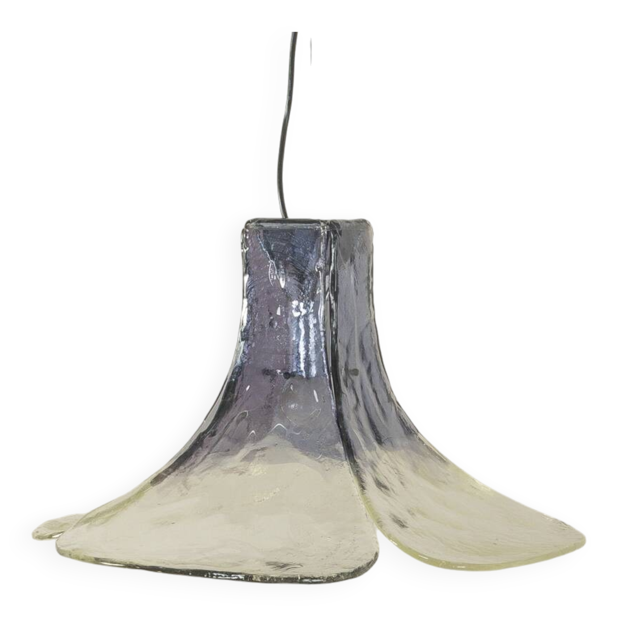 Murano glass ceiling lamp by Carlo Nason for Mazzega, 1970s