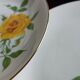 7 EPIAG Dallwitz dessert plates decorated with yellow roses