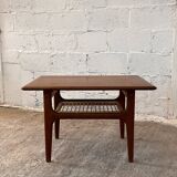 Table basse scandinave en Teck par Trioh Mobler