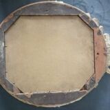 Old wooden and stucco mirror 37x45cm