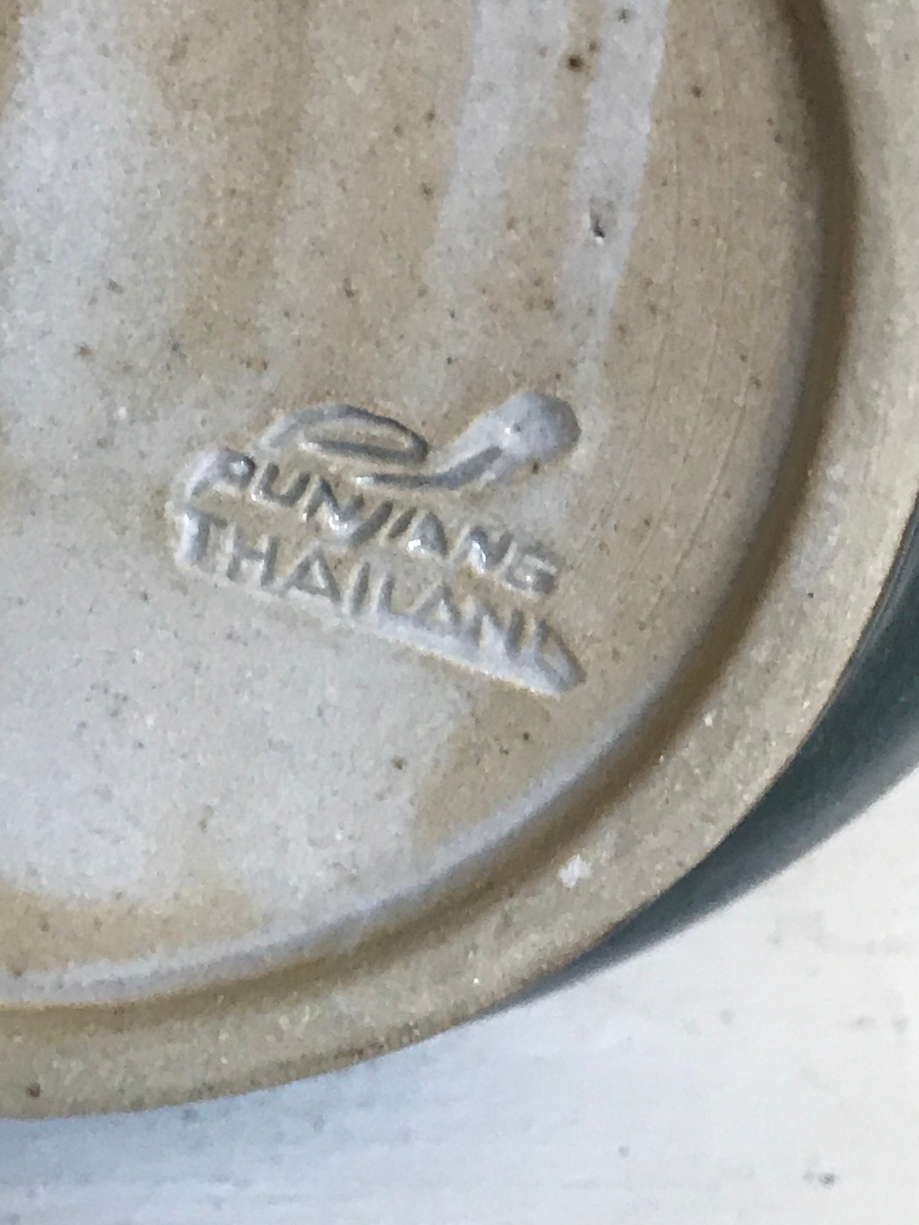 Vintage ceramic candlestick