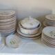 6 large flat plates Pierre Motton for Gien circa 1930