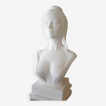 Buste Marianne H:64cm B. Bardot en plâtre