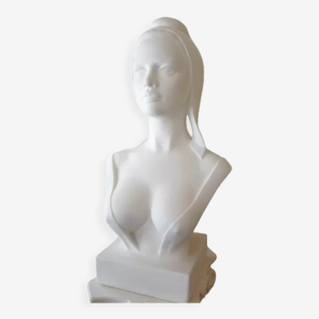 Bust Marianne H:64cm B. Bardot in plaster