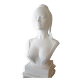 Bust Marianne H:64cm B. Bardot in plaster