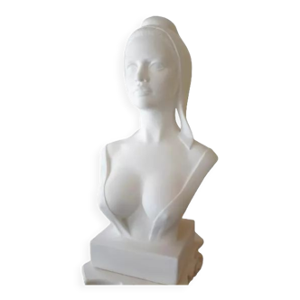 Buste Marianne H:64cm B. Bardot en plâtre
