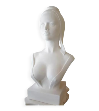 Buste Marianne H:64cm B. Bardot en plâtre