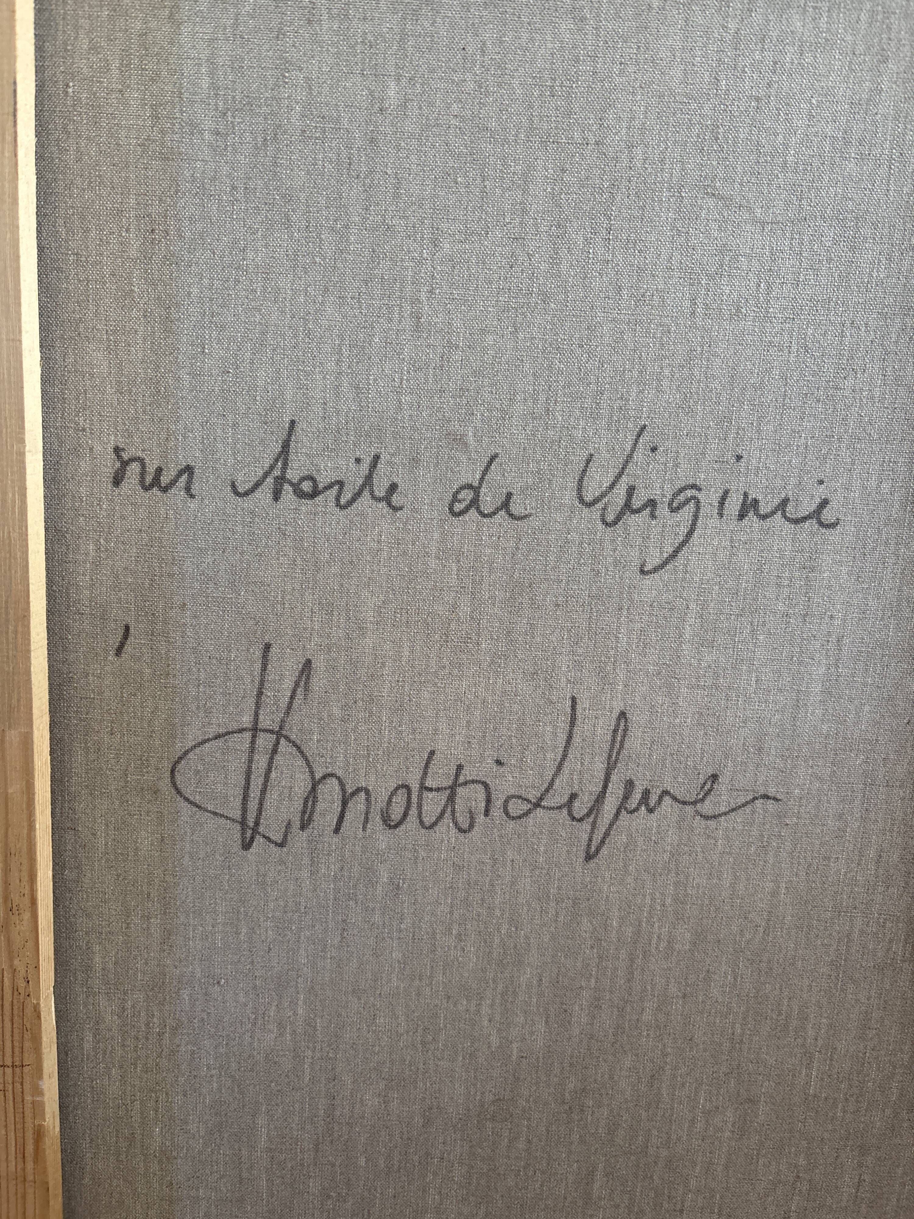 Oil painting on canvas by Virginie Motti Lefevre 2006