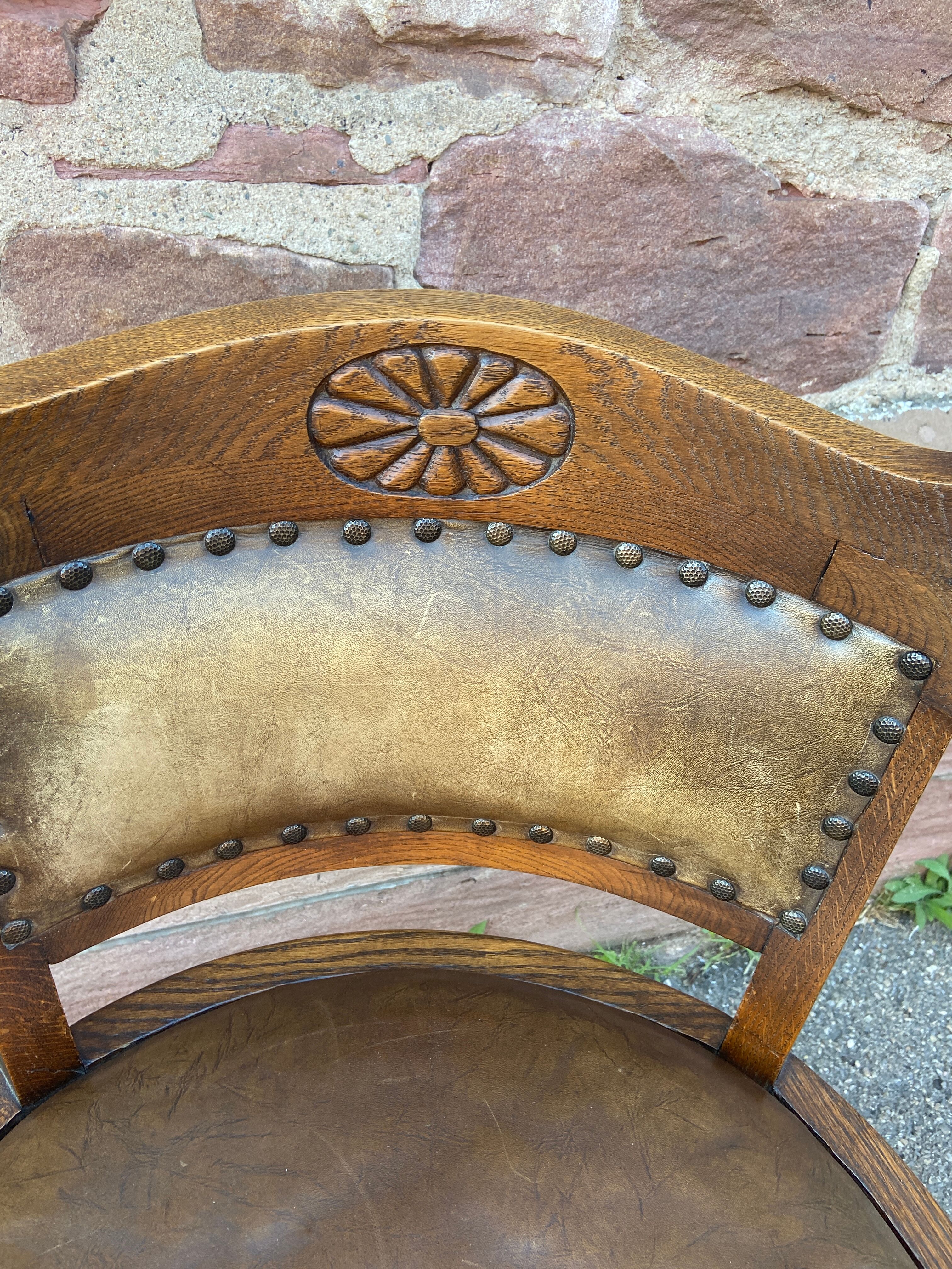 Vintage Art Deco office chair