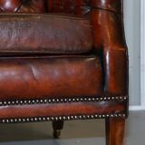 Lutyens' Viceroy leather canapé, circa 1900