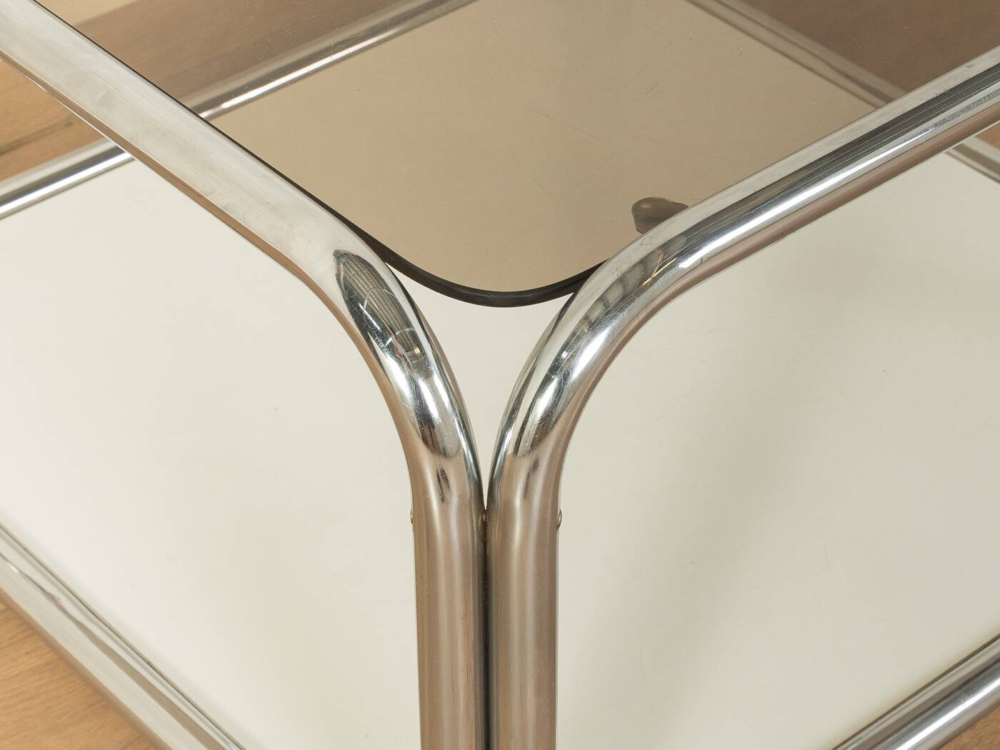 Table basse de l'ère spatiale des années 1970