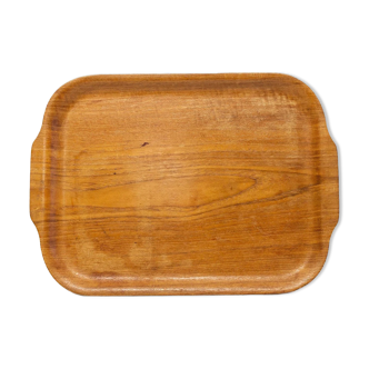 Scandinavian Mid Century Teak Tray by Svens Krona, made in Finland