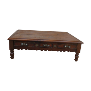 Table basse 3 tiroirs
