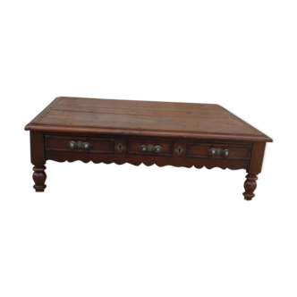 3 drawers coffee table