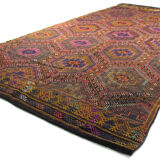 Turkish Anatolian handmade kilim rug 168 x 332 cm