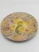 Large 27.5cm bowl signed Bernard Buffat "bird decoration"