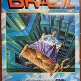 Original cinema poster "Brazil" Terry Gilliam 60x84cm 1985