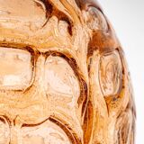 Murano Glass Pink Pendant Light by Doria, Germany, 1970s