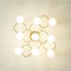 Wall and ceiling lamp Gaetano Sciolari Leola