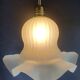 Large Art Deco pendant light from the 1950s, vintage.
