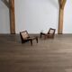Chaises Kangourou Pierre Jeanneret PJ-SI-59, Inde, 1955