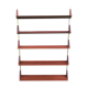 Adjustable shelf in teak, model WK 192, by Dieter Reinhold for WK MÖBEL