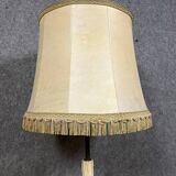 Gilded bronze candlestick mounted as a lamp (electrified to standards)