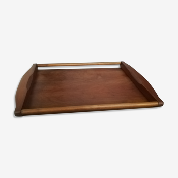 Old wooden tray