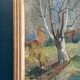 Original Swedish Oil on Panel – “Tree” by Bo Alnerud – Dated 1947 – Vintage